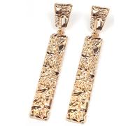 Paar Ohrstecker FIRETTI "langes Design", gold (metallfarben, gelbgoldfarben), Ohrringe, Damen, Metall (91223937-0) metallfarben, gelbgoldfarben