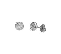 Paar Ohrstecker FIRETTI "Schmuck Geschenk Edelstahl Ohrschmuck Ohrringe Kreis rund", edelstahlfarben, Ohrringe, Damen, 6mm, Edelstahl (24861910-0) edelstahlfarben