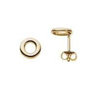 Paar Ohrstecker FIRETTI "Schmuck Geschenk Gold 333 Ohrschmuck Kreis", gold (gelbgoldfarben), Ohrringe, Damen, 7,5mm, Gelbgold 333, Paar Ohrstecker (37120735-0)