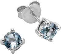 Paar Ohrstecker FIRETTI "Schmuck Geschenk, Ohrringe Solitär, Silber 925", silber (silberfarben, hellblau, hellblau), Ohrringe, Damen, Silber 925 (Sterlingsilber), mit Blautopas (behandelt) (13746752-0