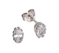 Paar Ohrstecker FIRETTI "Schmuck Geschenk Silber 925 Ohrschmuck", bunt (silberfarben, weiß, kristallweiß), Ohrringe, Damen, Silber 925 (Sterlingsilber), mit Zirkonia (synth.) (69514757-0) silberfarben