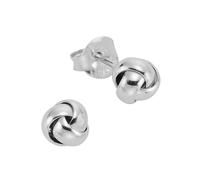 Paar Ohrstecker FIRETTI "Schmuck Geschenk Silber 925 Ohrschmuck Knoten", silber (silberfarben), Ohrringe, Damen, 6mm, Silber 925 (Sterlingsilber) (31466806-0) silberfarben