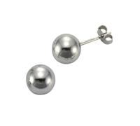 Paar Ohrstecker FIRETTI "Schmuck Geschenk Silber 925 Ohrschmuck Kugel" Gr. 3, silber (silberfarben), Ohrringe, Damen, 3, Silber 925 (Sterlingsilber) (29746362-3) silberfarben