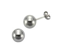 Paar Ohrstecker FIRETTI "Schmuck Geschenk Silber 925 Ohrschmuck Kugel" Gr. 5, silber (silberfarben), Ohrringe, Damen, 5, Silber 925 (Sterlingsilber) (29746362-5) silberfarben