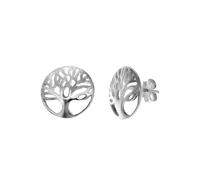 Paar Ohrstecker FIRETTI "Schmuck Geschenk Silber 925 Ohrschmuck Lebensbaum", silber (silberfarben), Ohrringe, Damen, 12mm, Silber 925 (Sterlingsilber) (39753412-0) silberfarben
