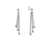 Paar Ohrstecker FIRETTI "Schmuck Geschenk Silber 925 Ohrschmuck Ohrringe Layering", silberfarben, kristallweiß, kristallweiß, Ohrringe, Damen, Silber 925 (Sterlingsilber), mit Zirkonia (synth.) (60189