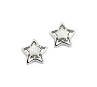 Paar Ohrstecker FIRETTI "Schmuck Geschenk Silber 925 Ohrschmuck Ohrringe Stern", silberfarben, Ohrringe, Damen, 8mm, Silber 925 (Sterlingsilber) (94670521-0) silberfarben