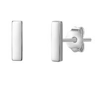 Glanzstücke München Damen-Ohrstecker Stäbchen Sterling Silber - Ohr-Schmuck Stab Ohrringe echt Silber