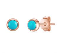 Paar Ohrstecker GLANZSTÜCKE MÜNCHEN "Set: GSM1472", rosa (roségold), Ohrringe, Damen, 4,3,mit Steinen, Silber 925 (Sterlingsilber), aus Sterling silber (49323066-0) roségold
