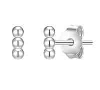 Paar Ohrstecker GLANZSTÜCKE MÜNCHEN "Set: GSM1487", silber, Ohrringe, Damen, 4,6mm, Silber 925 (Sterlingsilber), aus Sterling silber (23901648-0) silber