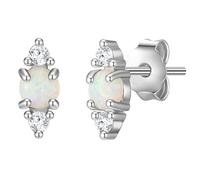 Glanzstücke München Ohrstecker Damen silber, ONE SIZE
