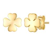 Paar Ohrstecker GLANZSTÜCKE MÜNCHEN "Set: GSM2172", gelb (gelbgold), Ohrringe, Damen, 5,8, Silber 925 (Sterlingsilber), aus Sterling Silber (99239811-0) gelbgold