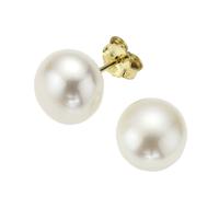 Fascination by Ellen K. Ohrstecker »585/- Gelbgold Süßwasserzuchtperle«