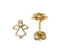 Paar Ohrstecker JOBO "Engel", gold (gelbgold 333), Ohrringe, Damen, Gelbgold 333, 333 Gold (53811649-0) gelbgold 333