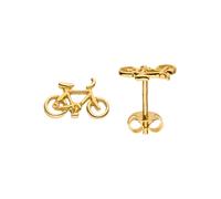 Paar Ohrstecker JOBO "Kleine Ohrringe Fahrrad Rennrad 9 mm", gelbgold 333, Ohrringe, Damen, Gelbgold 333, 8 Karat 333 Gold (54079240-0) gelbgold 333