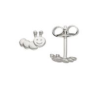 Paar Ohrstecker JOBO "Raupe", silber (silber 925), Ohrringe, Damen, Silber 925 (Sterlingsilber), 925 Silber (36929228-0) silber 925