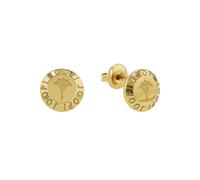 Paar Ohrstecker JOOP, gelbgoldfarben, Ohrringe, Damen, Edelstahl (12518856-0) gelbgoldfarben