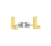 Paar Ohrstecker LACOSTE "Schmuck Edelstahl Ohrrschmuck Ohrringe FUNDAMENT", gold (gelbgoldfarben), Ohrringe, Damen, Edelstahl, Paar Ohrstecker (15290953-0)