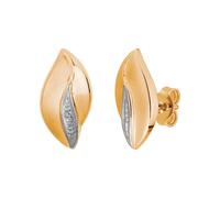 Paar Ohrstecker LADY, gold (gelbgold 375), Ohrringe, Damen (14756660-0) gelbgold 375