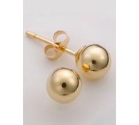 Paar Ohrstecker LADY, gold (gelbgold 375), Ohrringe, Damen, Metall (609456-0) gelbgold 375