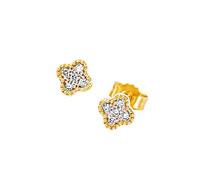 Paar Ohrstecker LADY, gold (gelbgold 585), Ohrringe, Damen, Diamanten (57094917-0) gelbgold 585