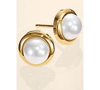 Paar Ohrstecker LADY, gold (gelbgold 585), Ohrringe, Damen, Perlen (242658-0) gelbgold 585