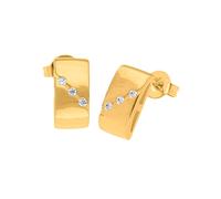 Paar Ohrstecker LADY, gold (vergoldet), Ohrringe, Damen (35021810-0) vergoldet