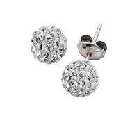 Paar Ohrstecker LADY, silber (silber 925), Ohrringe, Damen, Silber 925 (Sterlingsilber) (61496008-0) silber 925