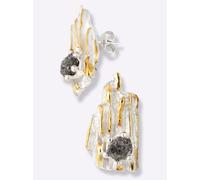 Paar Ohrstecker LADY, silber (silber vergoldet 925), Ohrringe, Damen, Diamanten (70434963-0) silber vergoldet 925