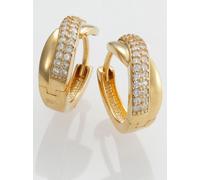 Paar Ohrstecker LADY, silber (silber vergoldet 925), Ohrringe, Damen, Silber 925 (Sterlingsilber) (282006-0) silber vergoldet 925