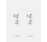 Paar Ohrstecker LIEBESKIND BERLIN "Schmuck Geschenk Edelstahl Ohrringe Steel Ball", silberfarben, Ohrringe, Damen, Edelstahl (74796017-0) silberfarben