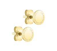 Paar Ohrstecker LIEBESKIND BERLIN "Schmuck Geschenk Gold 375 Ohrringe Gold Collection", gold (gelbgoldfarben), Ohrringe, Damen, 6mm, Gelbgold 375, Paar Ohrstecker (49644507-0)