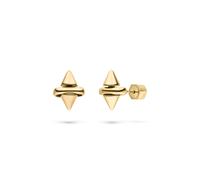 Paar Ohrstecker LIEBESKIND BERLIN "Spikes", gold (gelbgoldfarben), Ohrringe, Damen, Edelstahl (23020209-0) gelbgoldfarben