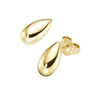 Paar Ohrstecker LUIGI MERANO "Tropfen, Gold 375", gold, Ohrringe, Damen, Gelbgold 375 (62807268-0) gold