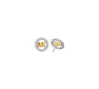 Paar Ohrstecker MICHAEL KORS "Schmuck Geschenk Metall Ohrringe PREMIUM", gold (gelbgoldfarben, metallfarben, kristallweiß), Ohrringe, Damen, 13mm,mit Zirkonia, Metall, wahlweise mit oder ohne Zirkonia