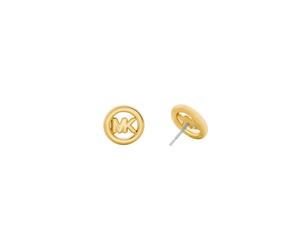 Paar Ohrstecker MICHAEL KORS "Schmuck Geschenk Metall Ohrringe PREMIUM", gold (gelbgoldfarben, metallfarben), Ohrringe, Damen, 13mm, ohne Zirkonia, Metall, wahlweise mit oder ohne Zirkonia (86635313-0