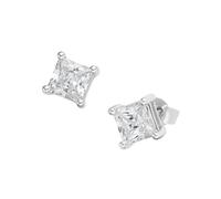 Paar Ohrstecker "mit Zirkonia Carré, Silber 925", weiß, GIORGIO MARTELLO MILANO, Ohrringe, Herren, Silber 925 (Sterlingsilber) (62753931-0) weiß