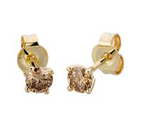 Orolino - Ohrstecker 585/- Gold Brillant 2 0,50 ct. Ohrringe 1 ct Damen (598.99 € / 1 ct)