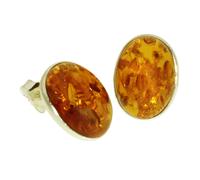 Paar Ohrstecker OSTSEE-SCHMUCK "Ostsee-Schmuck Ohrstecker Classic 16x12 mm", gelb, Ohrringe, Damen, 16x12mm, Gelbgold 333 (39382910-0) gelb