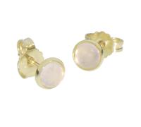 Paar Ohrstecker OSTSEE-SCHMUCK "Ostsee-Schmuck Ohrstecker Classic 5 mm Ohrstecker Classic 5 mm", gelb, Ohrringe, Damen, 6mmrund, Gelbgold 333 (96440334-0) gelb