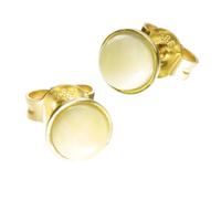 Paar Ohrstecker OSTSEE-SCHMUCK "Ostsee-Schmuck Ohrstecker Classic 5 mm Ohrstecker Classic 5 mm", gelb, Ohrringe, Damen, 6mm, Gelbgold 585 (77310411-0) gelb
