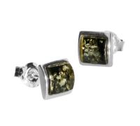 Paar Ohrstecker OSTSEE-SCHMUCK "Ostsee-Schmuck Ohrstecker Classic 5x5 mm", weiß, Ohrringe, Damen, 7 x 7mm, Silber 925 (Sterlingsilber) (47174006-0) weiß