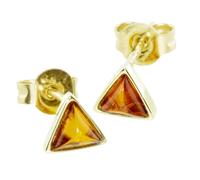 Paar Ohrstecker OSTSEE-SCHMUCK "Ostsee-Schmuck Ohrstecker Classic 5x5x5 mm", gelb, Ohrringe, Damen, 5 x 5mm, Gelbgold 585 (15310565-0) gelb