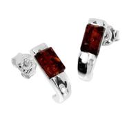 Paar Ohrstecker OSTSEE-SCHMUCK "Ostsee-Schmuck Ohrstecker Kiana Ohrstecker Kiana", weiß, Ohrringe, Damen, 14 x 4mm, Silber 925 (Sterlingsilber) (76668919-0) weiß