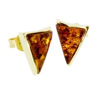 Paar Ohrstecker OSTSEE-SCHMUCK "- Levke - Gold 333/000 - Bernstein" Gr. 12, gold (gold 333, goldfarben, gelb), Ohrringe, Damen, Gelbgold 333 (42024950-12) gold 333, goldfarben, gelb