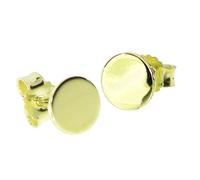 Paar Ohrstecker OSTSEE-SCHMUCK "Ostsee-Schmuck Ohrstecker Liva Ohrstecker Liva", gelb, Ohrringe, Damen, 6mmrund, Gelbgold 333 (32724448-0) gelb