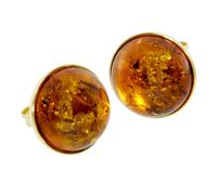 Paar Ohrstecker OSTSEE-SCHMUCK "Ostsee-Schmuck Ohrstecker Classic 12 mm Ohrstecker Classic 12 mm", gelb, Ohrringe, Damen, 12mm rund, Gelbgold 333 (45256059-0) gelb