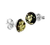 Paar Ohrstecker OSTSEE-SCHMUCK "Ostsee-Schmuck Ohrstecker Classic 8 mm Ohrstecker Classic 8 mm", weiß, Ohrringe, Damen, 9mm rund, Silber 925 (Sterlingsilber) (74668328-0) weiß