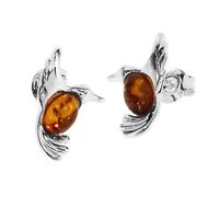 Paar Ohrstecker OSTSEE-SCHMUCK "Ostsee-Schmuck Ohrstecker Kolibri Ohrstecker Kolibri", weiß, Ohrringe, Damen, 11 x 9mm, Silber 925 (Sterlingsilber) (17477230-0) weiß