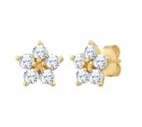 Paar Ohrstecker RAFAELA DONATA "RD5051", gold (gelbgold, weiß), Ohrringe, Damen, 8,3,mit Zirkonia, Silber 925 (Sterlingsilber), mit Zirkonia (52647018-0) gelbgold, weiß